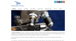 Desktop Screenshot of pharmaprofessionals.eu